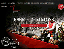 Tablet Screenshot of espacedematons.com